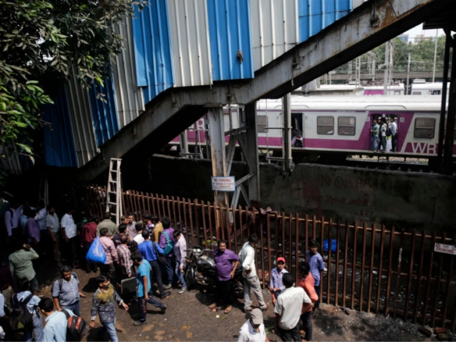 India, estampida humana