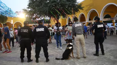 hombre se atraganta mienttas comia feria