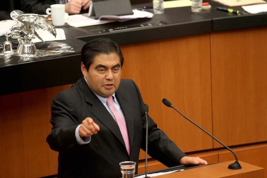 Luis Miguel Barbosa Huerta, coordinador del PRD en el Senado