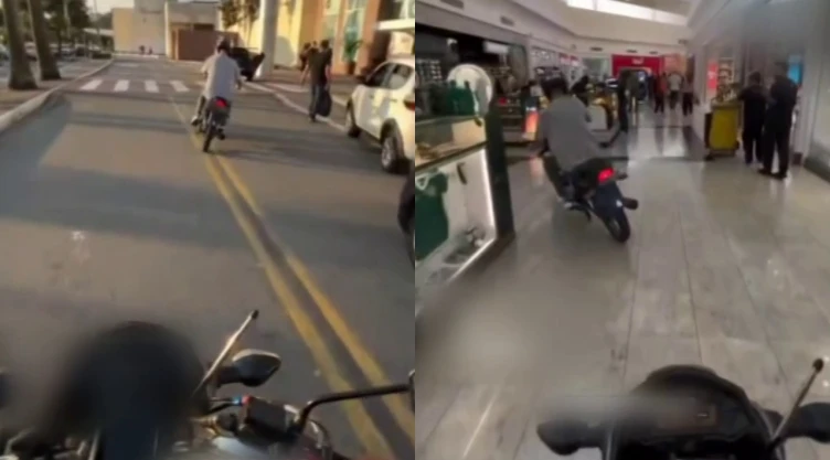 Los motociclistas quedaron detenidos en Brasil.