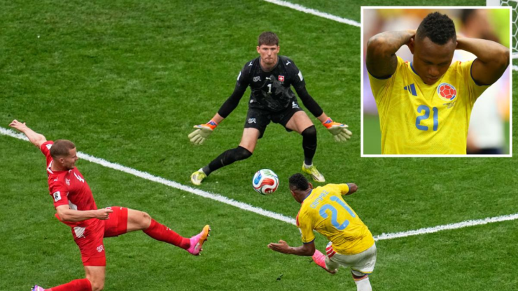 Jugador colobiano amenazado.