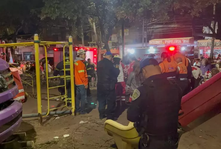 camión chocó en Coyoacán