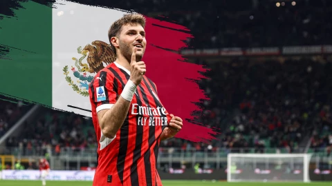 El logro que Santi Gimenez podría conseguir con AC Milan a final de temporada