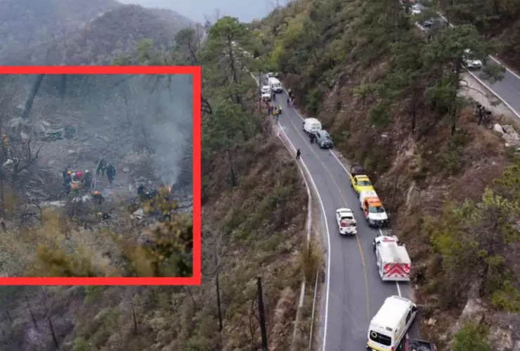 Volcadura e incendio en Nuevo León el 23 de marzo de 2025