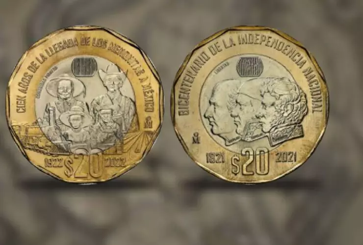 Ofertan hasta 2 MILLONES por esta moneda de 20 pesos con vario rostros