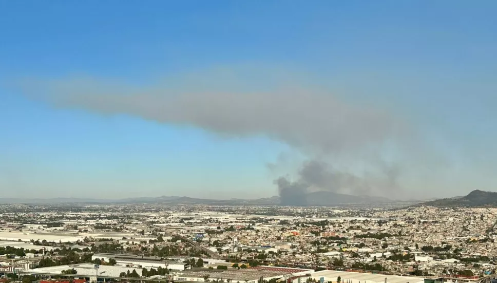 Incendio en Tecamac