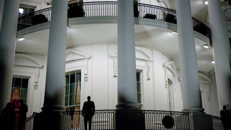 Encontraron cocaína en la Casa Blanca