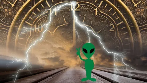 aliens, Tierra, viajero del tiempo, TikTok A.jpg