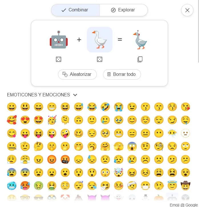 Emoji Kitchen: La herramienta de Google para divertirse y crear emojis