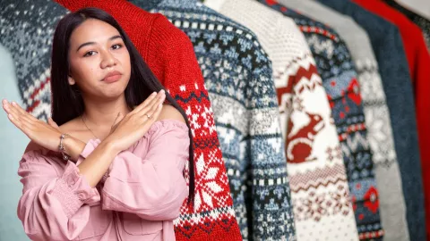 Muchos lo hacen sin saberlo: el gran error con la ropa que debes evitar en Nochebuena