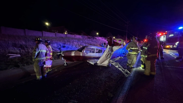 Avioneta se estrella en avenida de Colorado Springs.jpg