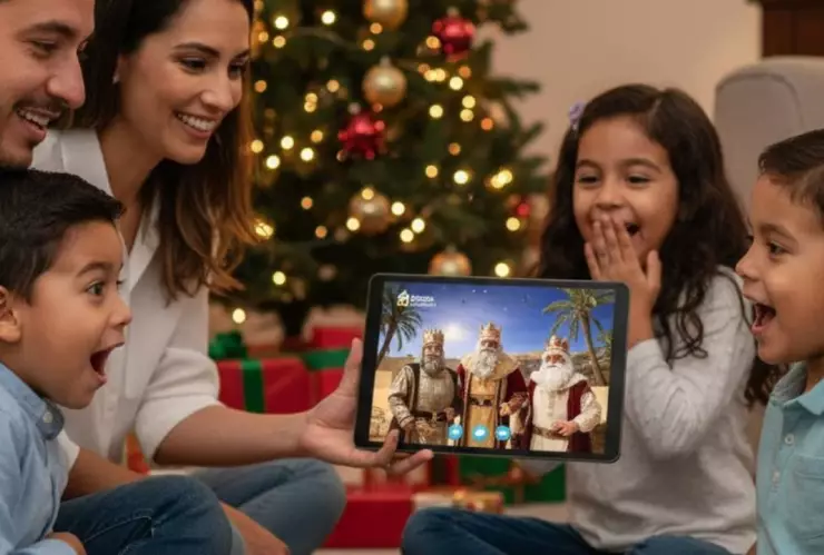 Videollamada gratis con los Reyes Magos 2026: ¿Cómo hablar con ellos hoy 6 de enero?