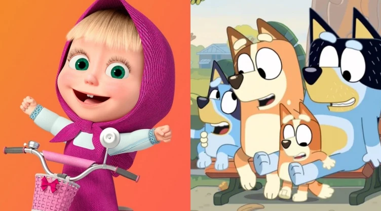Estos son los mejores episodios de Bluey y Masha y el Oso y son excelentes para disfrutar con tus hijos en familia este megapuente de Día de Muertos de 2026.