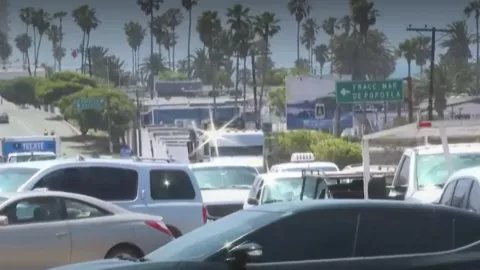 Calles y avenidas con más tráfico en Tijuana la mañana de hoy, lunes 3 de noviembre de 2025