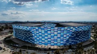 ¡Llegamos al majestuoso Estadio Cuauhtémoc!