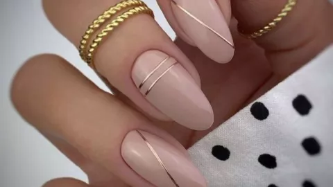 47 diseños de uñas color nude que te harán ver preciosa y elegante: se usan en cortas o largas