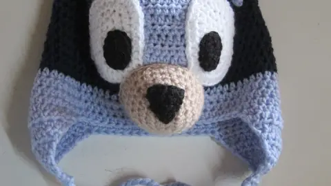 Manualidades de Bluey: 3 ideas para tejer gorritos de crochet para niños