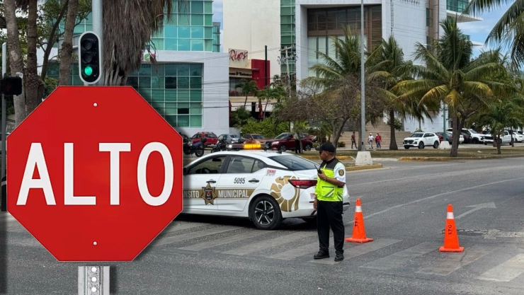 Tráfico en Cancún HOY, miércoles 23 de abril: ¡Calles cerradas y bloqueos viales!