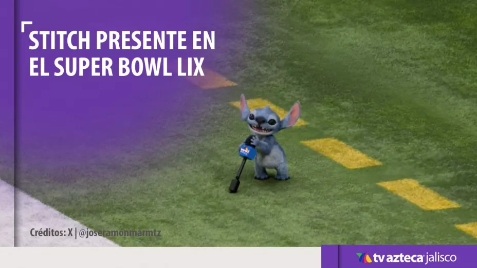 ¿Qué pasó con Stitch en el Super Bowl 2025?