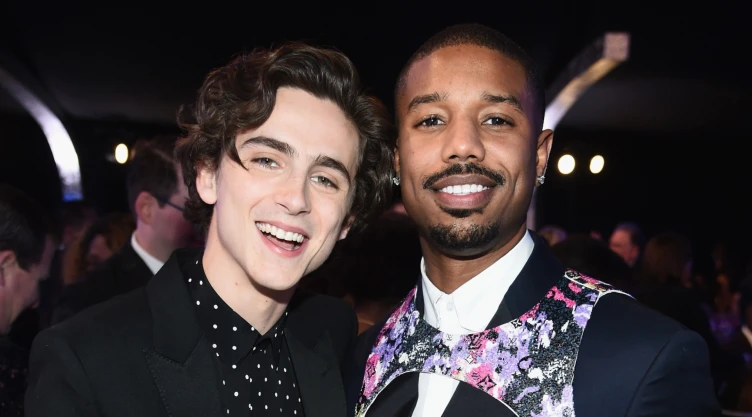 Michael B. Jordan Timothée Chalamet