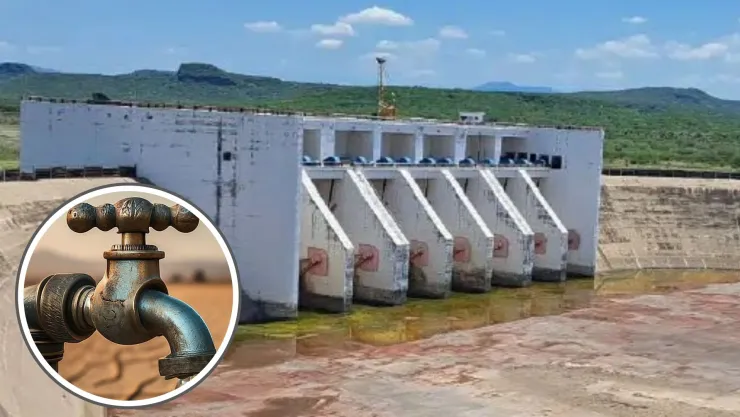 Sequía presa Ahome