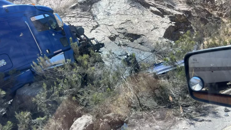 Accidente de tráiler en Tijuana