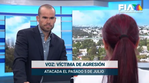 En entrevista con Christian Lara y Roberto Ruiz, la víctima de la agresión sexual en Iztapalapa reveló sus sensaciones