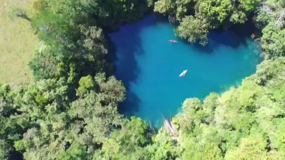 cenote en forma de corazon enamora en veracruz