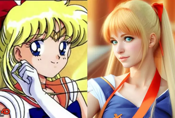 Mino Sailor Venus en la vida real