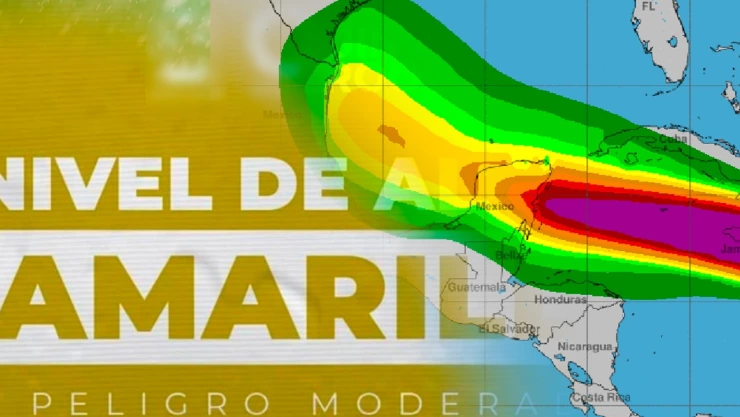 Activan “Alerta Amarilla” en Quintana Roo por llegada del Huracán “Beryl”