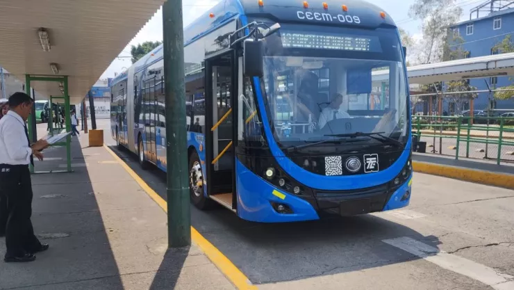 Apertura del Trolebus Chalco Santa Martha