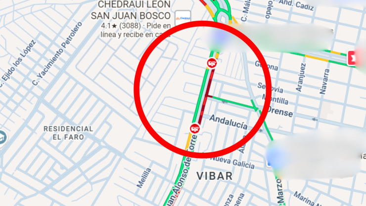 accidente San Juan Bosco León hoy