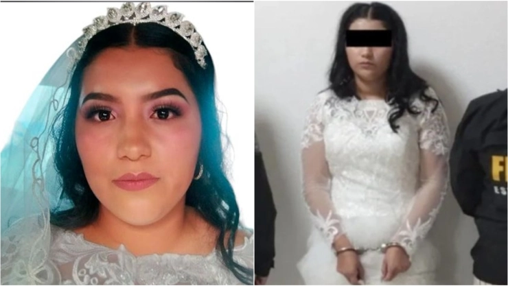 Nancy Lizeth Rodríguez Guadarrama, novia de “El Ratón”, fue detenida el día que iba a casarse con Clemente Mendiola Martínez.