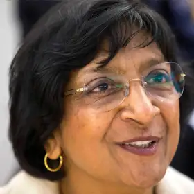 Navanethem Pillay, premio Nobel de la Paz 2026.