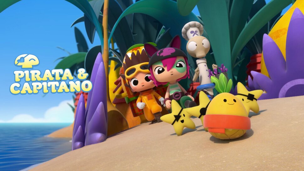 Pirata y capitano personajes Kidsiete