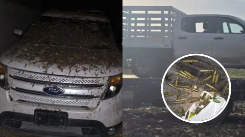 Liberan a hombre levantado y aseguran vehículos en Navolato