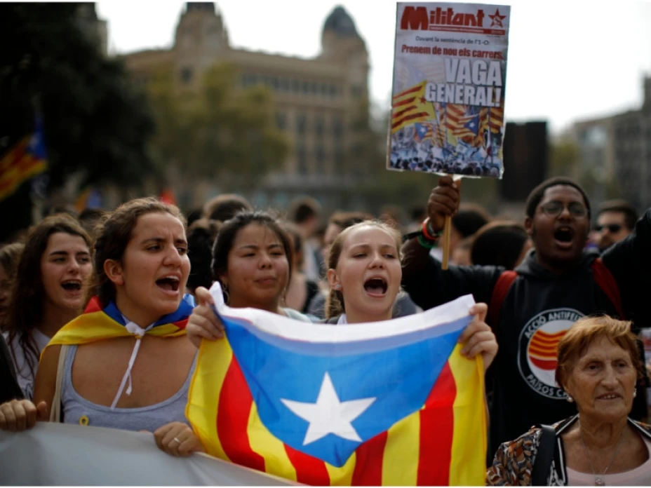 Manfiestaciones Cataluña