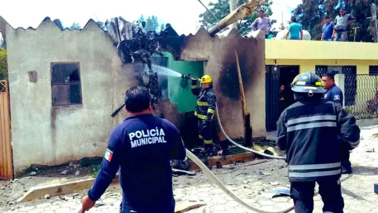 Accidente aereo Puebla.