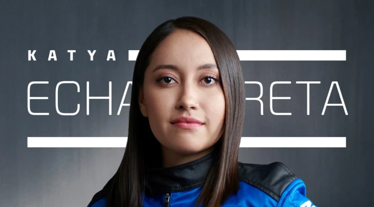 Katya Echazarreta Blue Origin espacio
