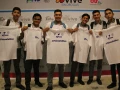 Los jóvenes participando en cada dinámica