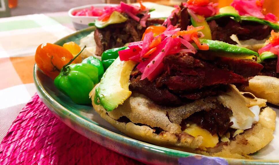 Receta Panuchos de pescado