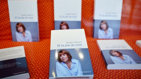 Fotos del libro de Gisele Pelicot.