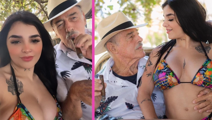 Andrés García y Karely Ruiz