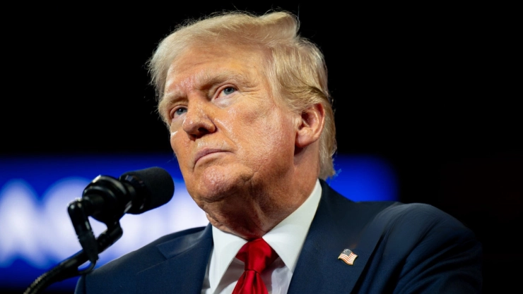 El candidato a la presidencia de Estados Unidos Donald Trump.