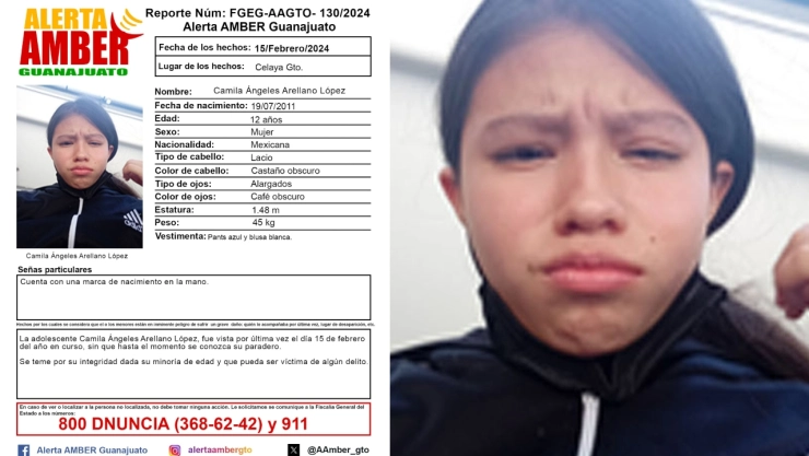 Alerta Amber Camila Ángeles Arellano López Celaya, Guanajuato.jpg