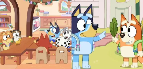 4 capítulos de Bluey ideales para que los niños superen la timidez con facilidad, sobre todo en la escuela