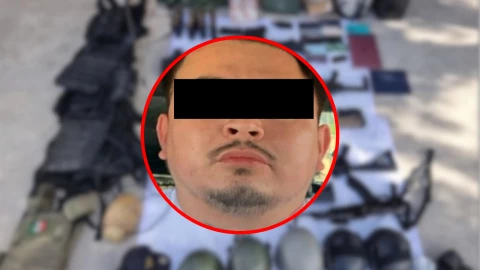 ‘Lexus’ no cayó solo, lo detuvieron junto a otros 8 integrantes del Cártel del Golfo con arsenal de alto poder