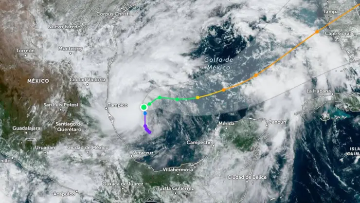 ÚLTIMA HORA_ La depresión tropical 14 se convierte en la tormenta tropical Milton