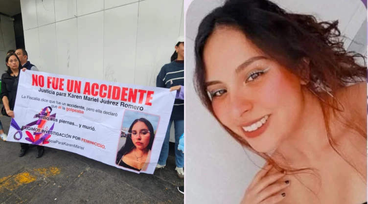 Su novio la arrojó de un auto y la Fiscalía de la CDMX dice que fue un accidente: Protestan por el feminicidio de Karen Mariel Juárez