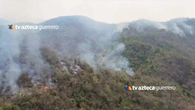 Incendio forestal Acapulco